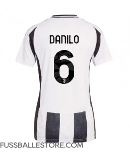 Günstige Juventus Danilo Luiz #6 Heimtrikot Damen 2024-25 Kurzarm